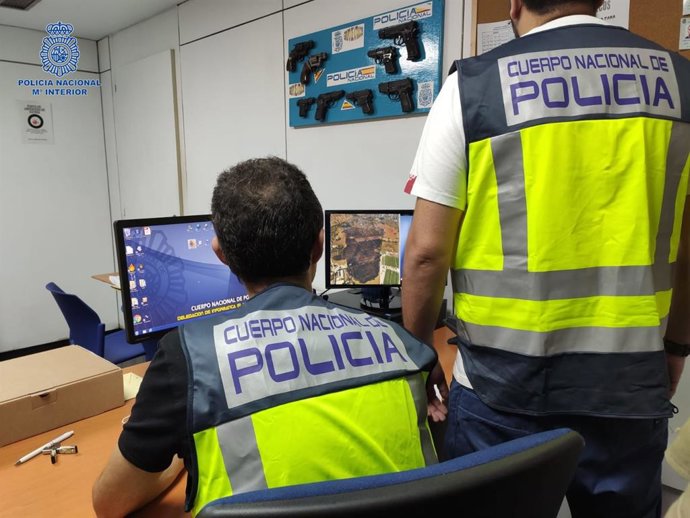 La Policía Nacional en Palma