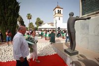 El arco parlamentario andaluz, salvo Vox, en el homenaje a Blas Infante en el 87 aniversario de su fusilamiento