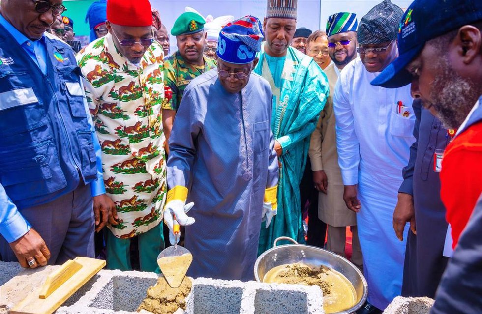 El presidente de Nigeria, Bola Tinubu 