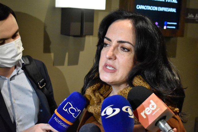 Archivo - La senadora de Centro Democrático, Maria Fernanda Cabal.