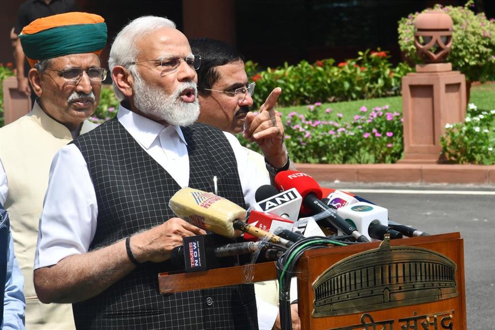 El primer ministro indio, Narendra Modi