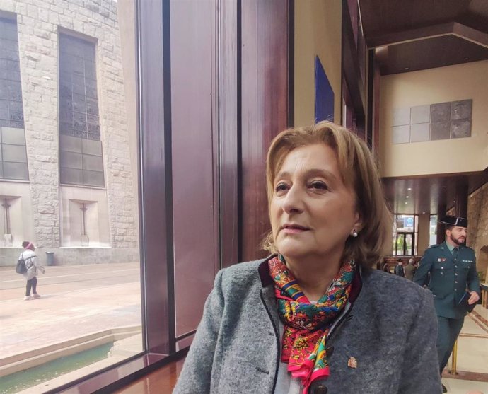 Archivo - La delegada del Gobierno en Asturias, Delia Losa