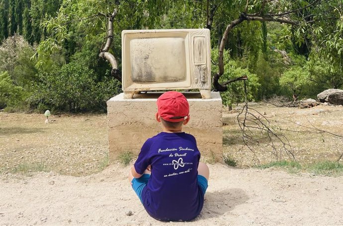 Niño con síndrome de Dravet