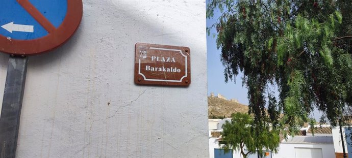 Plaza Barakaldo, en Teba (Málaga)
