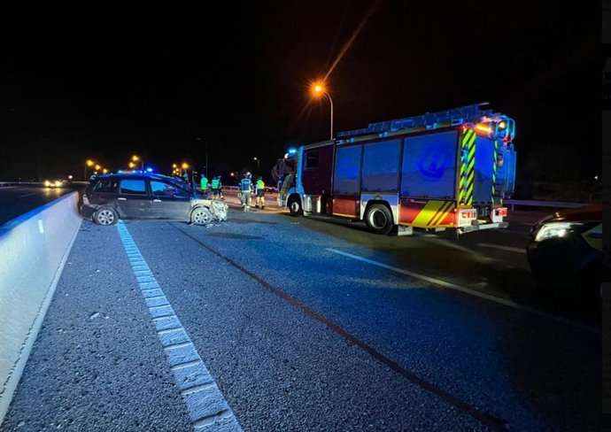 Accidente múltiple en la M11