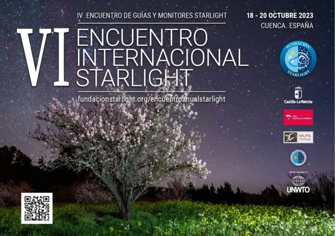 Cartel del encuentro que la Fundación Starlight va a celebrar en Cuenca.