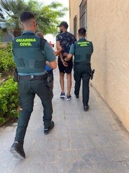 Detenido un prófugo de la justicia francesa en Vera (Almería).