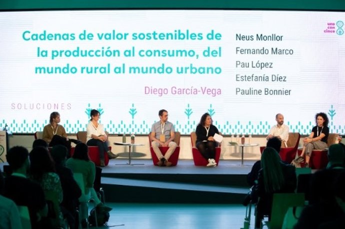 Celebración de 'unoconcinco', un encuentro sobre alimentación sostenible en España