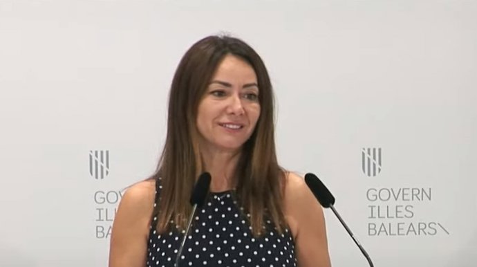 La consellera de Vivienda, Territorio y Movilidad, Marta Vidal, en rueda de prensa posterior al Consell de Govern.