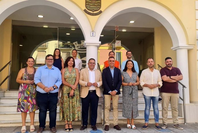 Visita de la Diputación de Granada al Ayuntamiento de Almuñécar