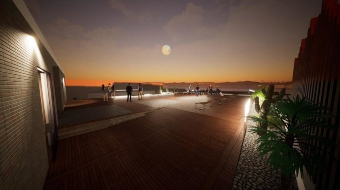 Proyecto de reforma de la cubierta del Centro Cultural Alcazaba de Mérida.