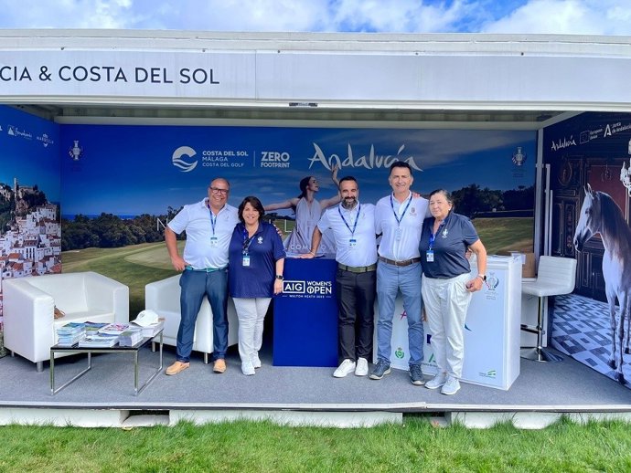 Turismo Costa del Sol patrocina el AIG Women's Open de Londres