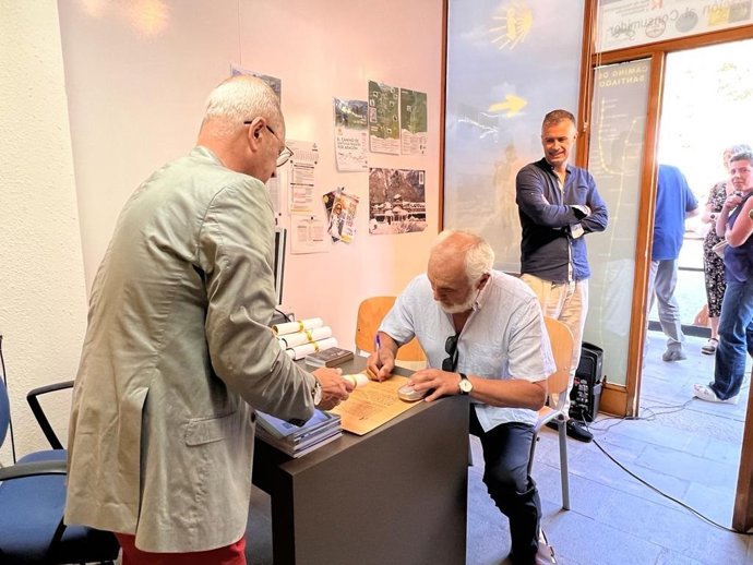 Oficina de Atención al Peregrino de Aragón.