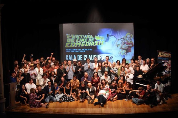 Acto de clausura del Festival de Cine de Tarazona 2022.
