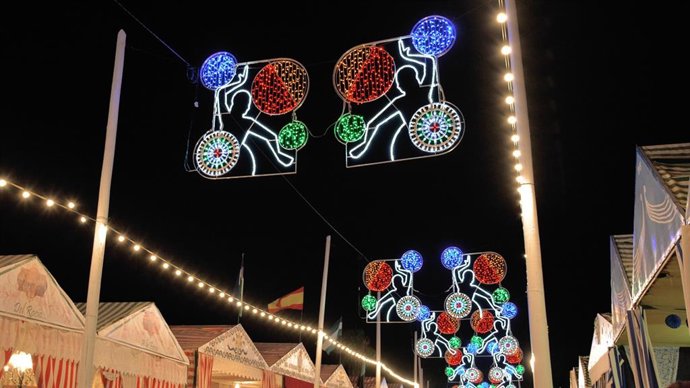 Alumbrado de la Feria de Salteras