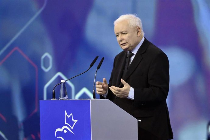Archivo - El presidente del Partido Ley y Justicia (PiS), Jaroslaw Kaczynski.