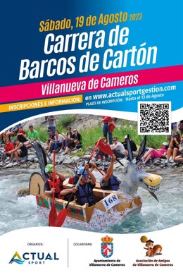 Últimos días para apuntarse a la primera carrera de Barcos de Cartón de Villanueva de Cameros