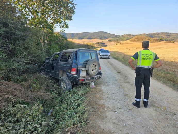 Imagen del accidente.