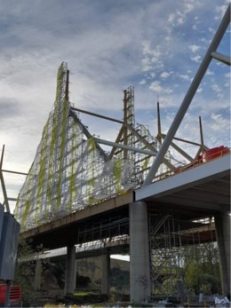 Obras conservación puente A-231 Carrión de los Condes Descargar imagen