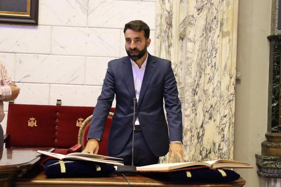 Archivo - El concejal del PSPV-PSOE en el Ayuntamiento de Valncia Javier Mateo