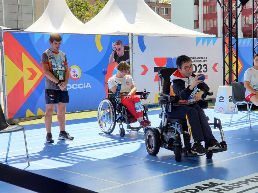 Amagoia Arrieta conquista el oro en el Europeo de boccia