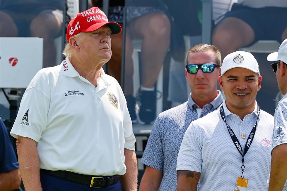 El expresidente de EEUU Donald Trump 