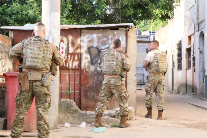 Archivo - Operación policial en Río de Janeiiro, imagen de archivo.