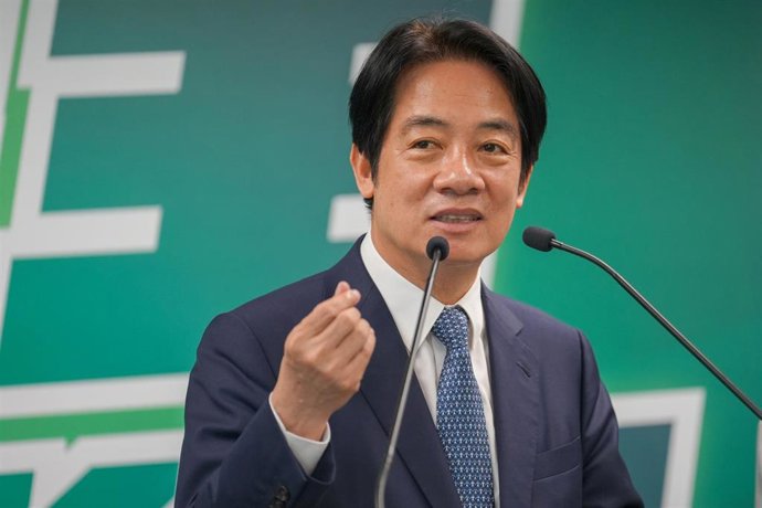 Archivo - El vicepresidente de Taiwán, Lai Ching Te.