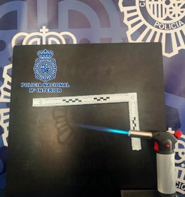 Soplete empleado para el robo