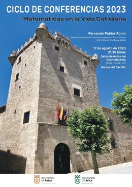 Narros del Castillo (Ávila) acoge este jueves una charla sobre la "importancia" de las matemática en el día a día