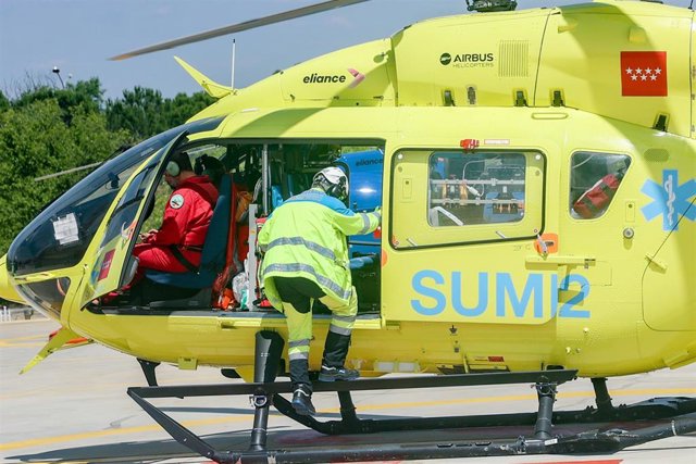 Incendio en Talamanca del Jarama
