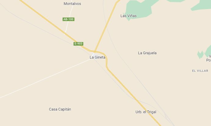 Imagen de La Gineta en Google Maps