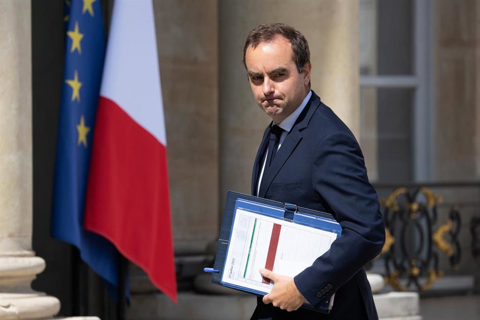 El ministro de Defensa de Francia, Sébastien Lecornu 