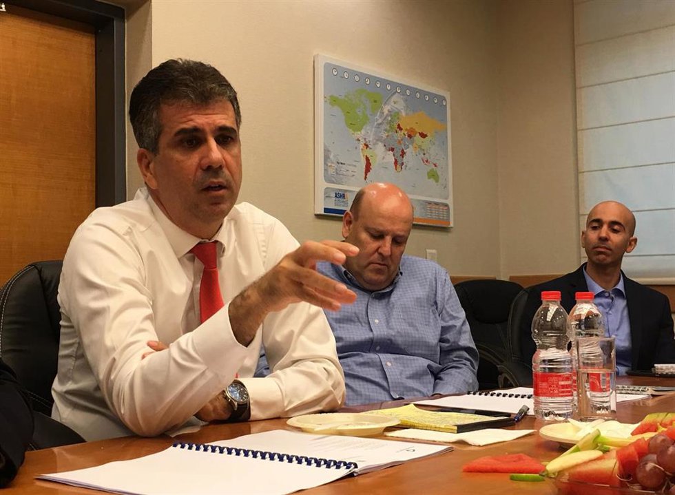 Archivo - Eli Cohen, ministro de Exteriores de Israel 
