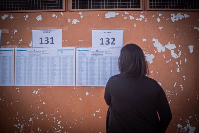 August 13, 2023, Buenos Aires, Buenos Aires, Argentina: Argentina's presidential election doesn't take place until October 22, but voters have the opportunity to give an early indication of their preferences during the presidential primary, known as the