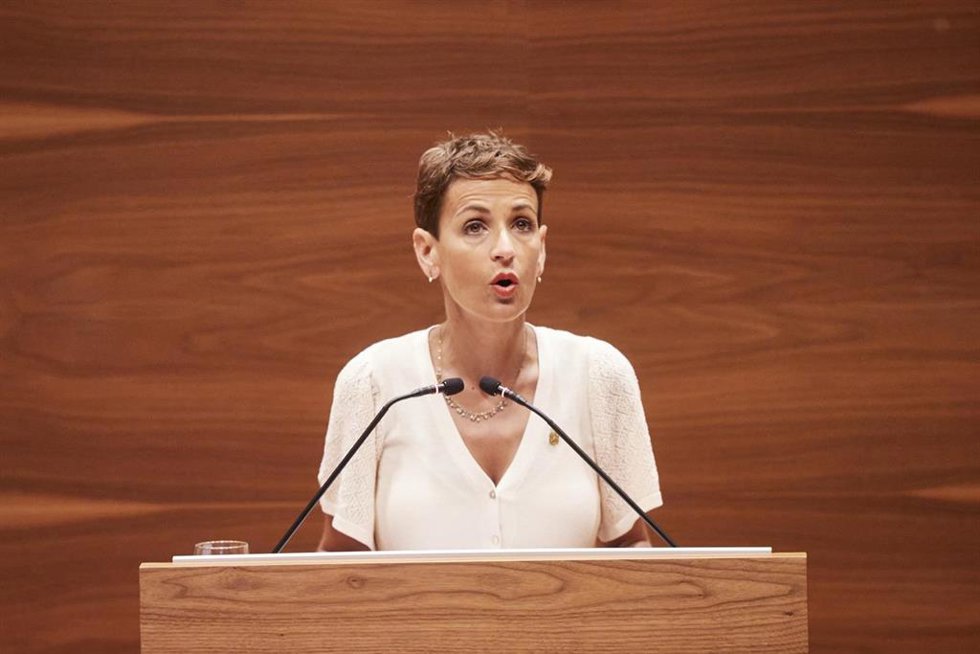 María Chivite.