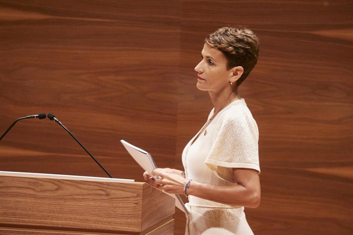 Debate.- Chivite asegura que "la sanidad pública va a ser una cuestión nuclear de esta legislatura"