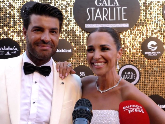 Paula Echevarría y Miguel Torres en la Gala Starlite 2023