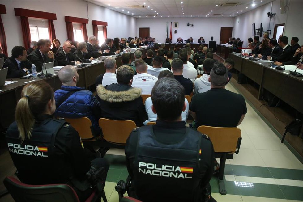 Archivo - Sala de la Audiencia de Algeciras (Cádiz) donde dio comienzo en abril el macrojuicio contra el clan de Los Castañas.