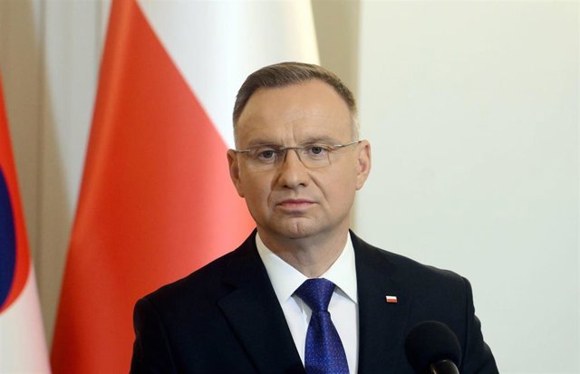 Archivo - El presidente de Polonia, Andrzej Duda.