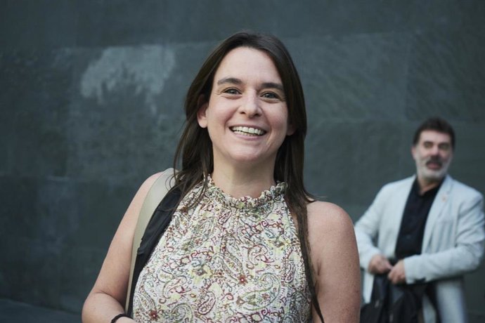 La portavoz de Contigo-Zurekin, Begoña Alfaro.