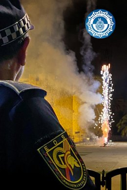 Un agente en la Nit de l'Alb