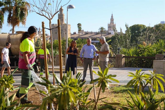 Sanz en la Plaza de Cuba