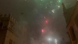 Fuegos artificiales en la Gran Nit de Valncia