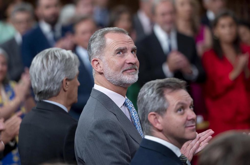 Archivo - El Rey de España Felipe VI.