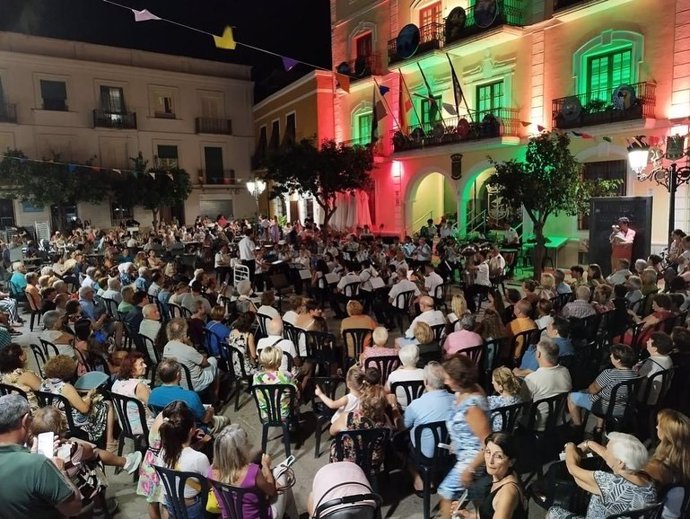 Concierto en las fiestas patronales de Almuñécar en 2022