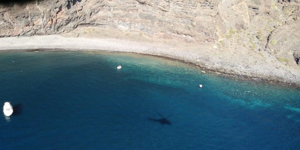 Archivo - Imagen aérea de la costa de Santiago del Teide