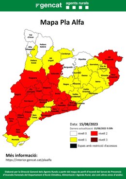Mapa per a aquest dimarts