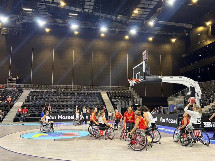Selección española femenina baloncesto en silla de ruedas