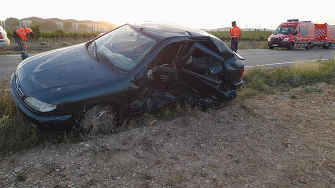Imagen del accidente.